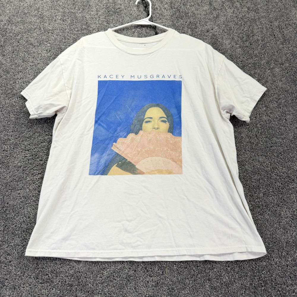 Kacey Musgraves Graphic T Shirt Mens XL White Country Music Tour Fan